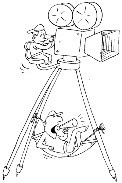 Кино раскраска