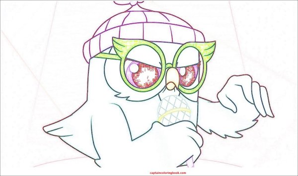 Фелисити Радужная бабочка Единорог кошка раскраска