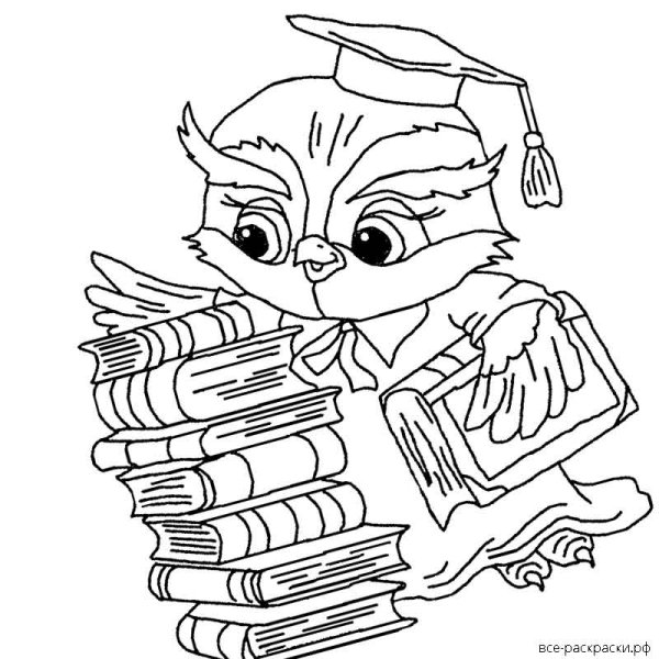 Раскраска "книга"