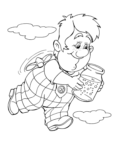 Герои сказок раскраски для детей