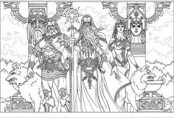 Сергей Суворов славянские иллюстрации