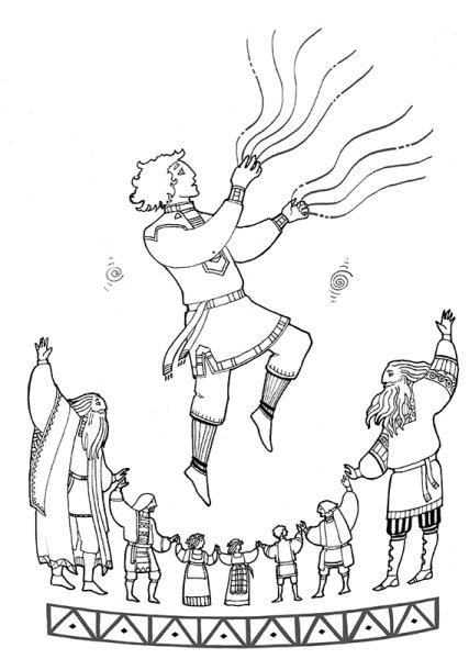 Раскраска боги славян