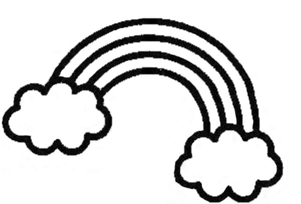 Черно белая Радуга