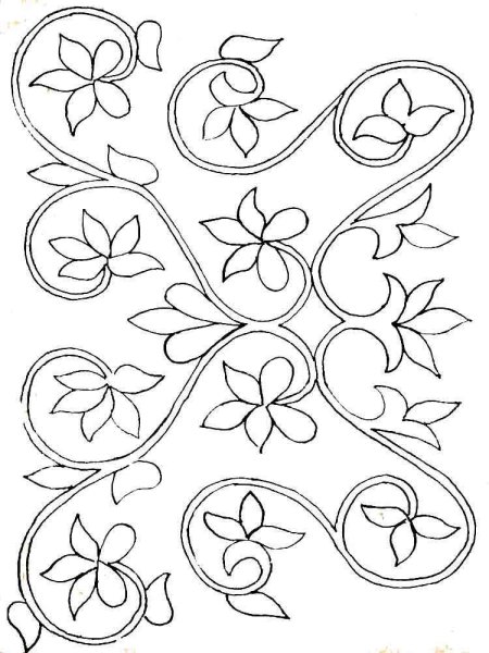 Раскраски узоры орнаменты