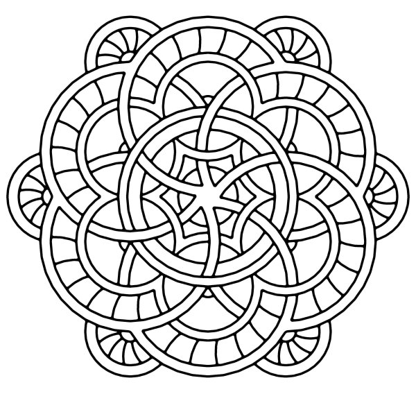 Орнаменты. Раскраска