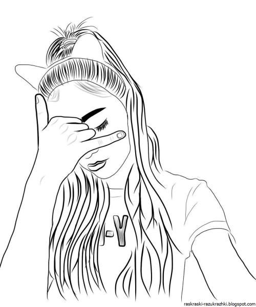 Крутые раскраски для девочек