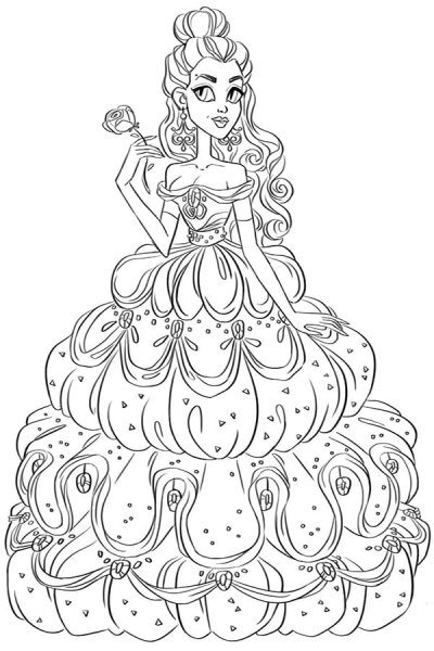 Раскраскипринцес Дисней