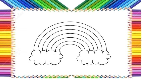 Радуга цвета для детей