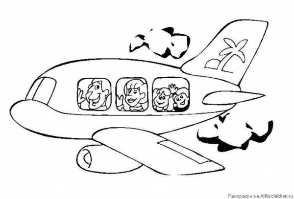 Раскраска - путешествие