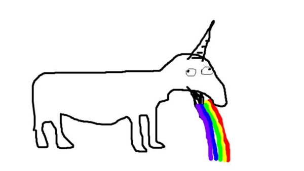 Единорога тошнит радугой