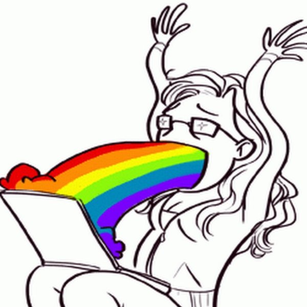 Аниме Радуга изо рта