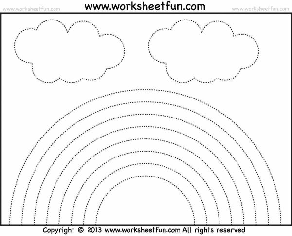 Радуга задания для детей