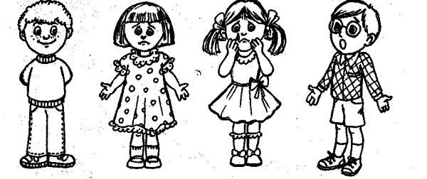 Раскраска эмоции для детей