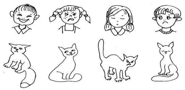 Задания по эмоциям для дошкольников