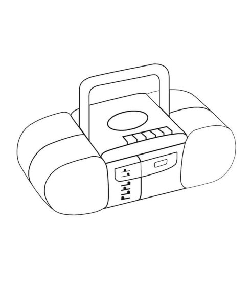 Электроприборы раскраски для детей