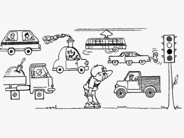 Задание по теме транспорт для дошкольников