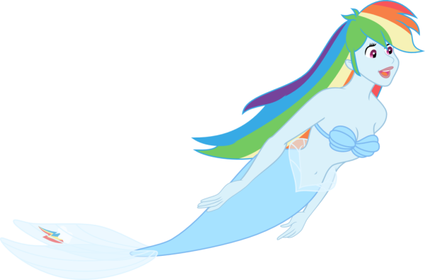 Радуга Дэш Русалка