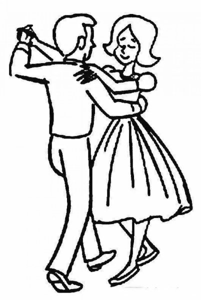 Вальс раскраска для детей