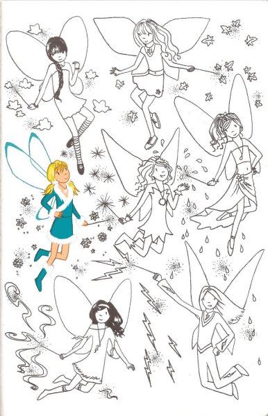 Раскраска Маджики феи