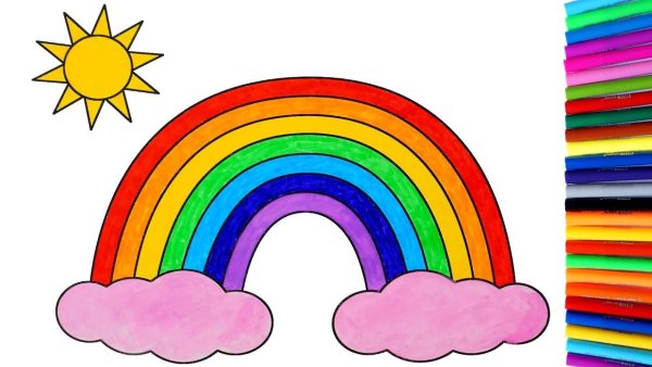 Радуга цвета для детей