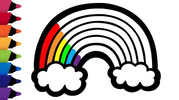 Раскрась радугу