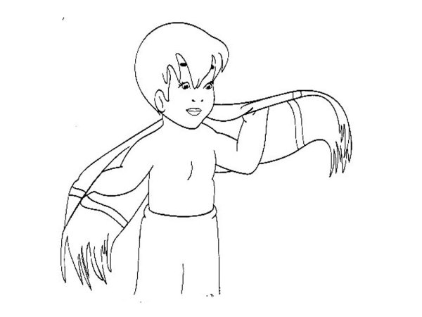 Раскраска закаляйся для детей