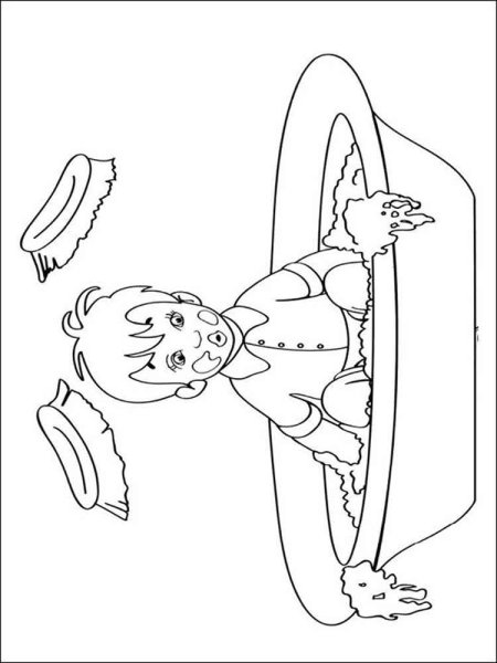 Корней Чуковский Мойдодыр раскраска