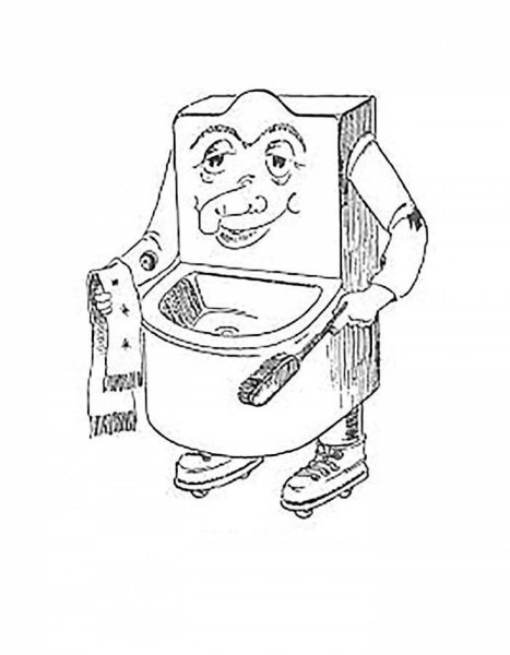 Раскраска Мойдодыр Чуковский