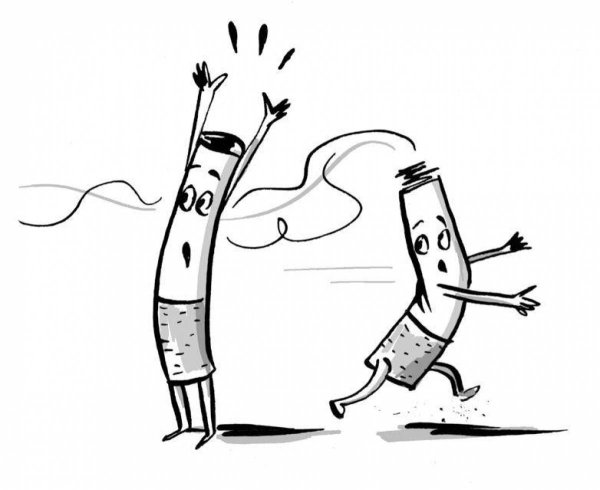 Раскраска вредные привычки для детей