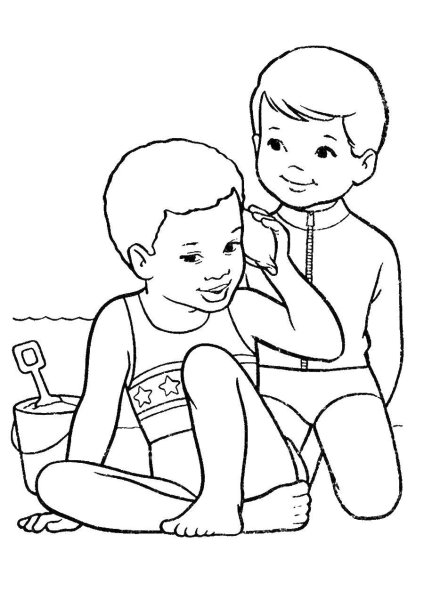 Я раскраска для детей