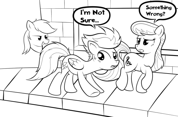 Спитфайр пони раскраска