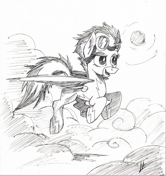 Спитфайр пони раскраска