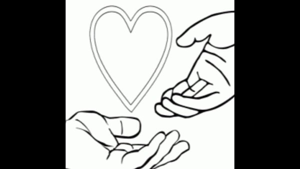 Раскраска Милосердие для детей