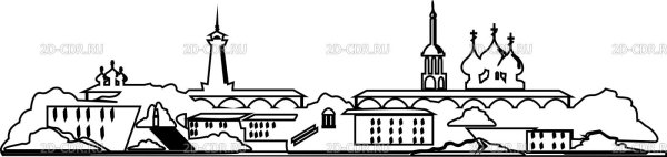 Пожарная каланча Кострома вектор