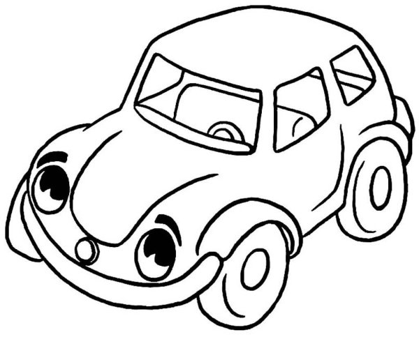 Машинка рисунок
