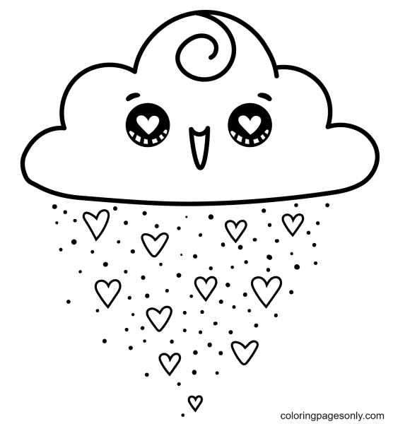 Раскраски Каваи