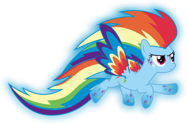 Рейнбоу Дэш Радужная сила