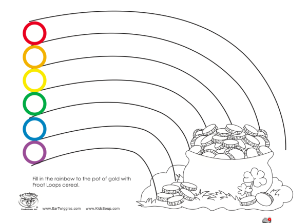 Радуга задания для дошкольников
