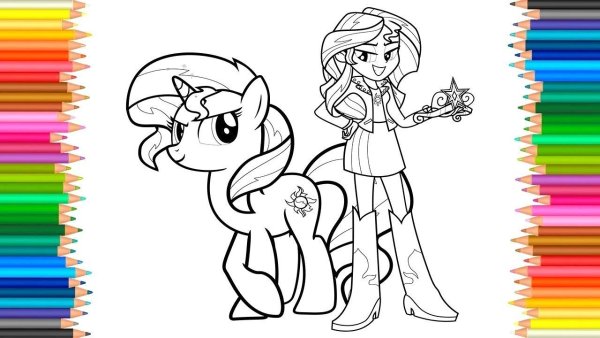 Раскраска для девочек