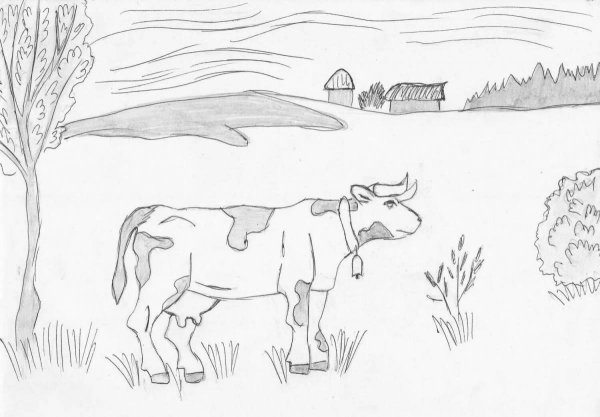 Рисунок к стихотворению