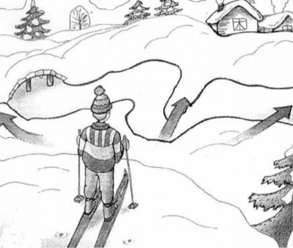 Безопасность на льду раскраска