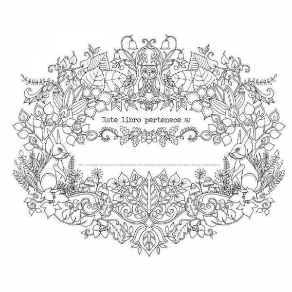 Книга для творчества и вдохновения Зачарованный лес