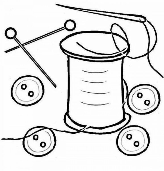 Предметы для раскрашивания детям