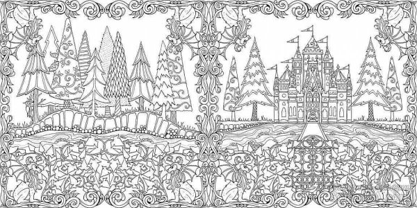 Джоанна Басфорд Зачарованный лес замок