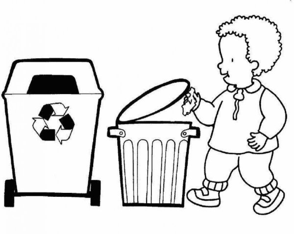 Мусор для раскрашивания