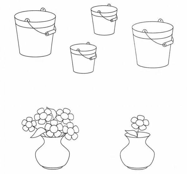 Большой-маленький задания для детей