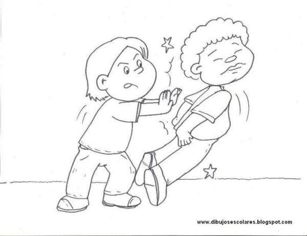 Насилие раскраска