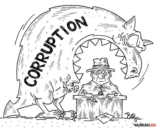 Коррупция раскраска