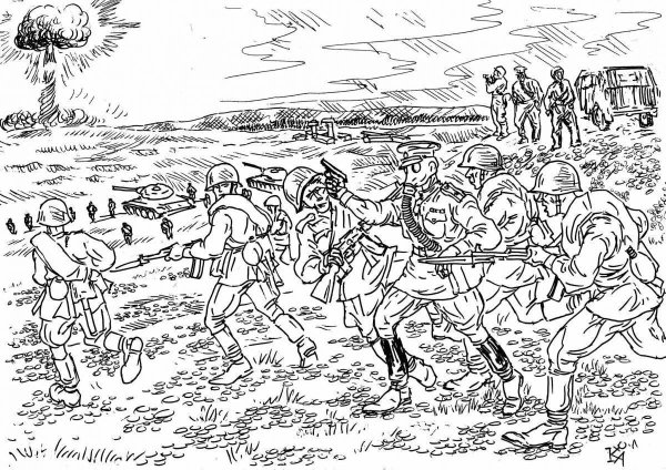 Тоцкий полигон 1954 снежок