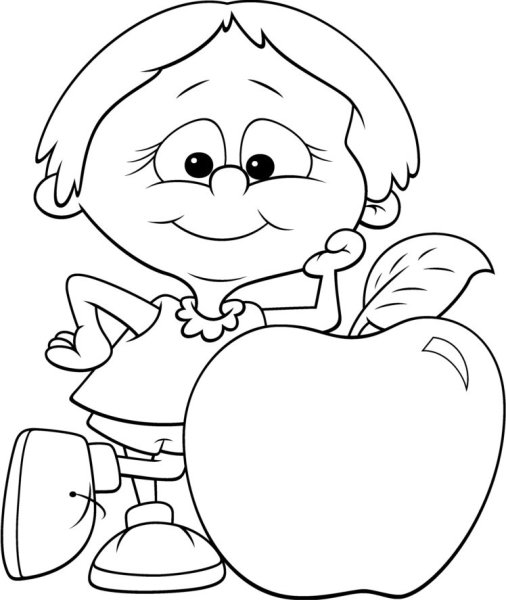 Раскраски про здоровье для детей